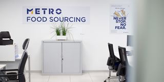 METRO FOOD SOURCING logo at Valenica Trading Office